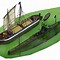 Image result for Canal Boat Drawing