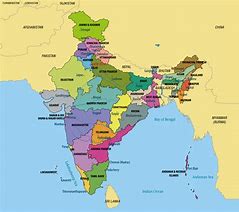 Image result for India On Map