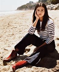 Image result for Selena Gomez Vogue Beach