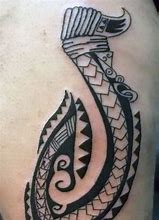 Image result for Maori Fish Hook Tattoo