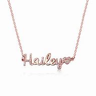 Image result for Heart Name Necklace