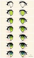 Image result for eye drawing anime