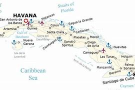 Image result for Cuba Capital City Map