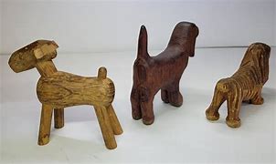 Image result for Wood Carved Animals