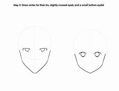 Image result for Simple Anime Head