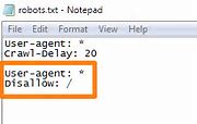 Image result for Sample Robots.txt File