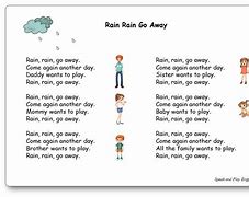 Image result for The Singing Walrus Rain Rain Go Away