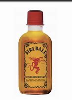 Image result for Fireball Whiskey Bottle