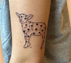 Image result for Simple Lamb Tattoo