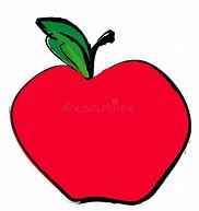 Image result for Red Apple Outline