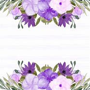 Image result for Purple Spring Flower Border