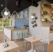 Image result for Cozy Cafe Interior