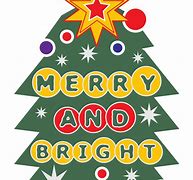 Image result for Merry and Bright Vector