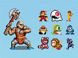 Image result for 8-Bit Nintendo Characters