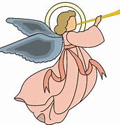 Image result for Christmas Angel with Trumpet Clip Art