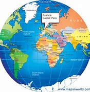 Image result for France in World Map