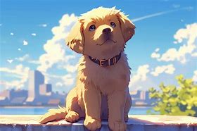 Image result for Anime Dog Love