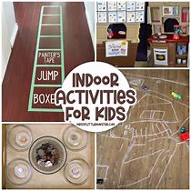 Image result for Fun Indoor Activities for Kids