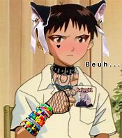 Image result for Shinji Eyes Meme