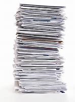 Image result for Pile of Mail On Desk