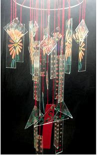 Image result for Glass Wind Chimes