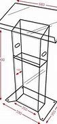 Image result for Podium Design Plans