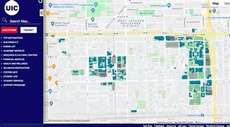 Image result for UIC Campus Map