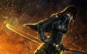 Image result for Dark Anime Ninja Girl