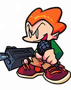 Image result for FNF Pico Gun PNG