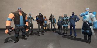 Image result for TF2 Mercs Blu