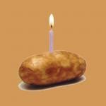 Image result for Potato Birthday Cale