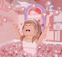 Image result for Roblox GFX Pink Girl Aesthetic