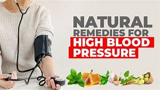 Image result for Natural Treatments for High Blood Pressure