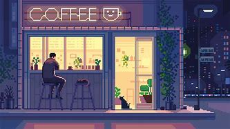 Image result for Coffe Art Pixel