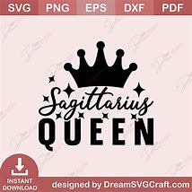 Image result for Sagittarius Queen SVG