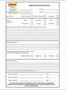 Image result for Action Plan Template for Employee