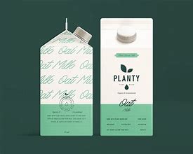 Image result for Plant Milk Packet