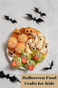 Image result for Halloween Food Crafts for Kids