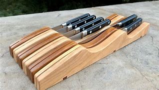 Image result for Wood Knife Block