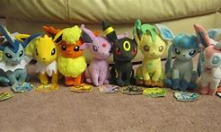 Image result for Pokemon Eeveelution Plushies