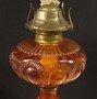 Image result for Carnival Glass Oil Lamp