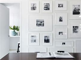 Image result for Black Picture Frames with White Matting