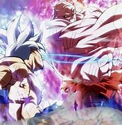 Image result for Mastered UI Goku vs Jiren