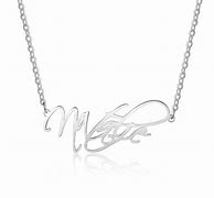 Image result for Name Necklace Script Styles