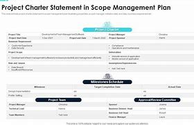 Image result for PowerPoint That Shows a Scope Management Plan