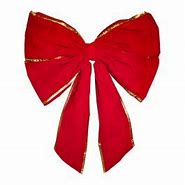 Image result for Red Velvet Bow Gold Backside Christmas Wreath