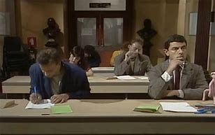 Image result for Mr Bean Exam