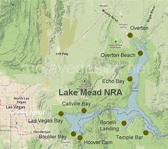 Image result for Lake Mead Map