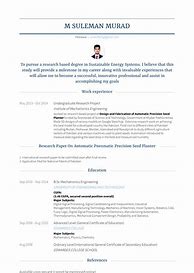 Image result for Undergraduate Research Assistant Resume