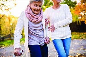 Image result for Elderly Person Walking